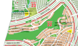 Bahria Town Karachi Maps Precinct 22 and 23