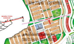 Bahria Town Karachi Maps Precinct 1