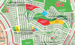 Bahria Town Karachi Maps Precinct 24 and 25A